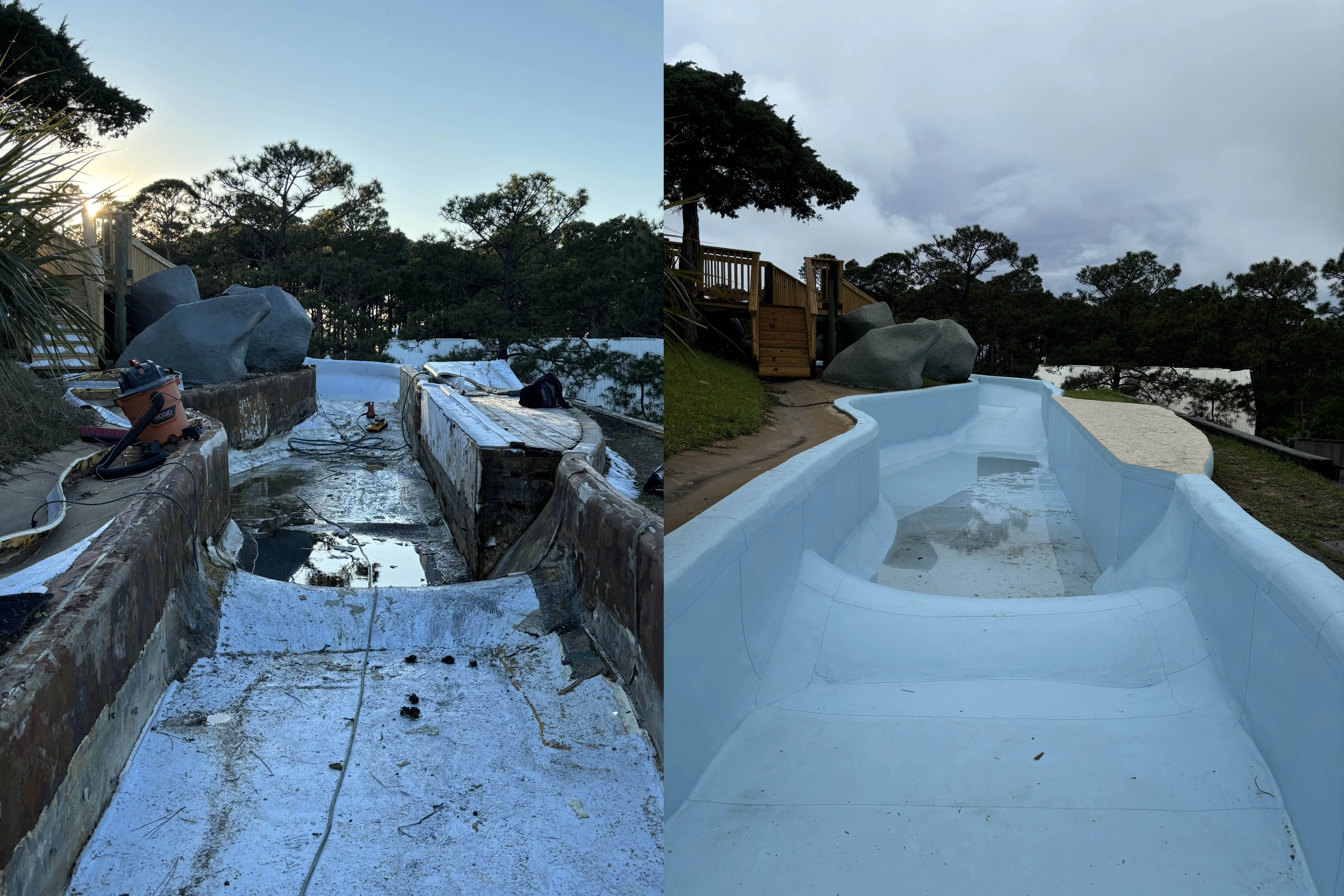 Pool system modernization