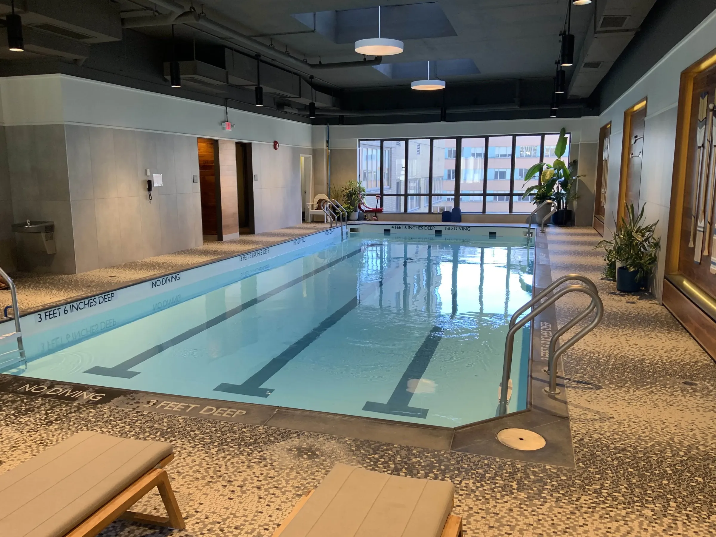 South Park Tower — Indoor 7th Floor Pool Pipe Repair